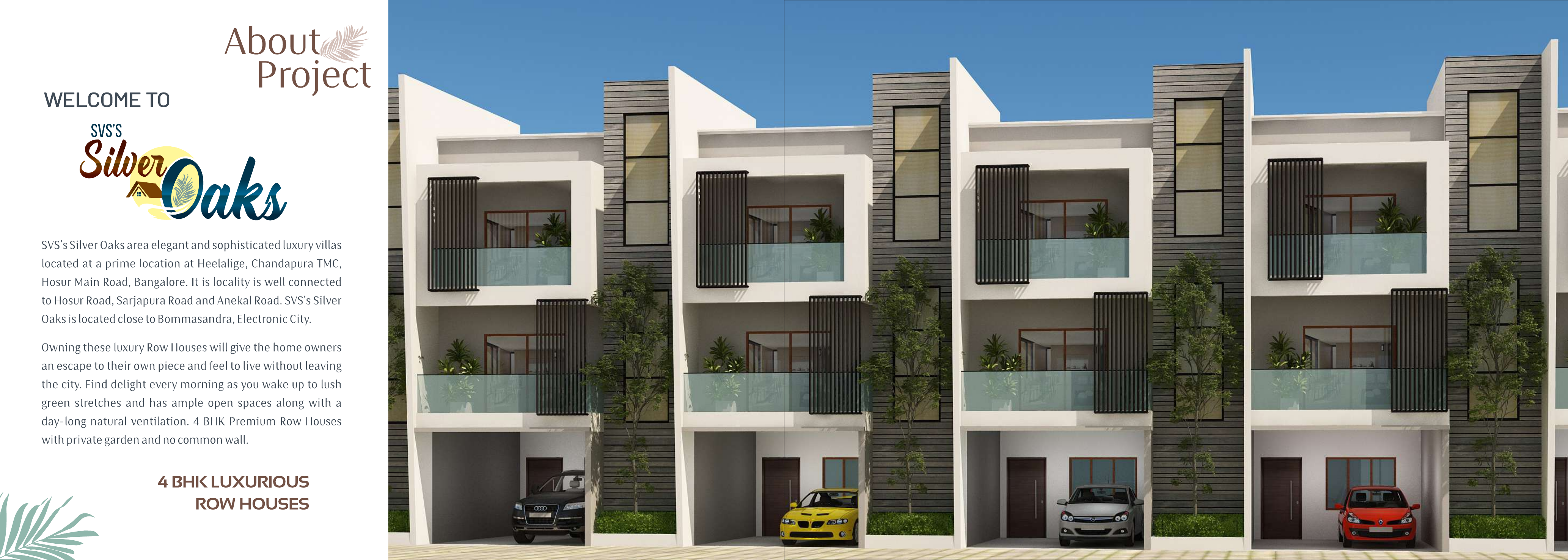 Silver Oaks architectural elevation from brochure